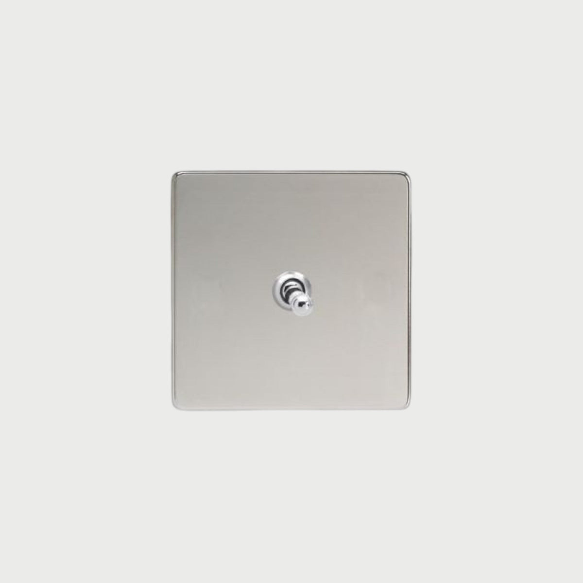 interrupteur va-et-vient simple chrome miroir