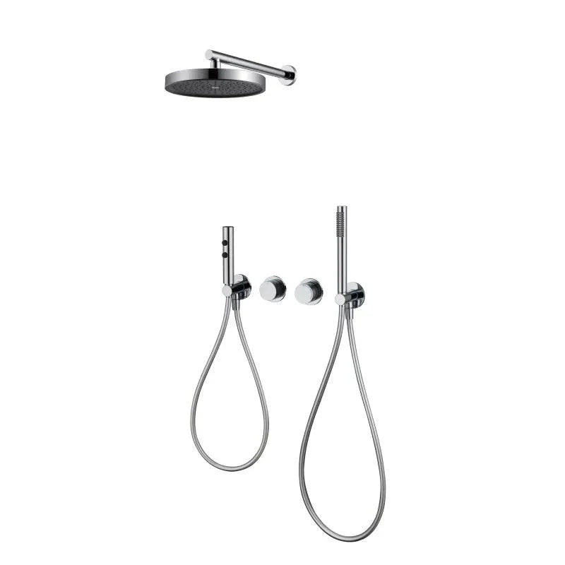 Colonne de douche pluie XXL avec fonction bidet