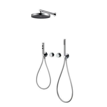 Colonne de douche pluie XXL avec fonction bidet