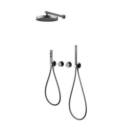 Colonne de douche pluie XXL avec fonction bidet