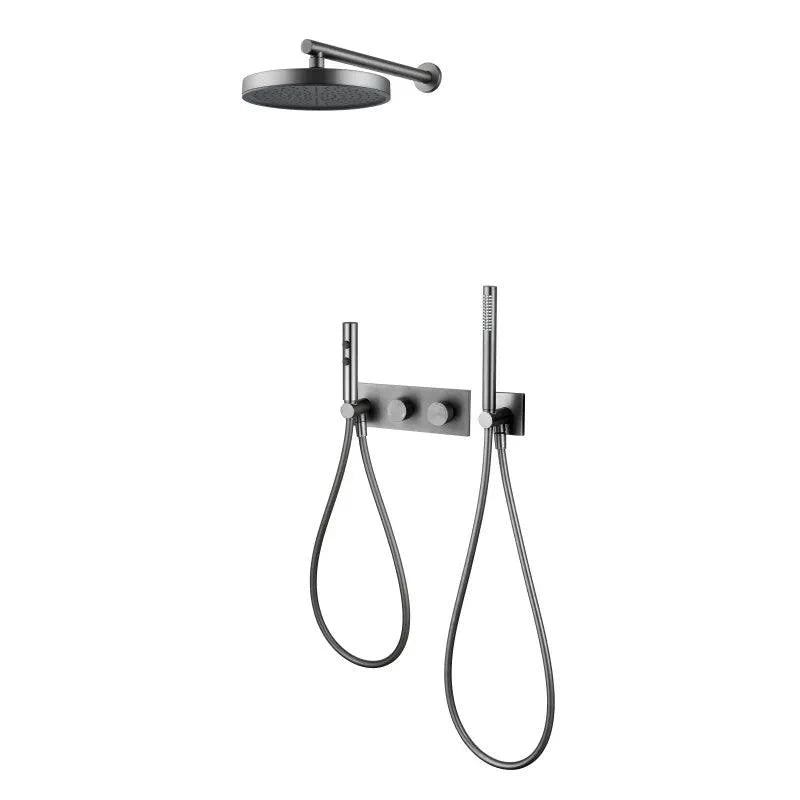 Colonne de douche pluie XXL avec fonction bidet