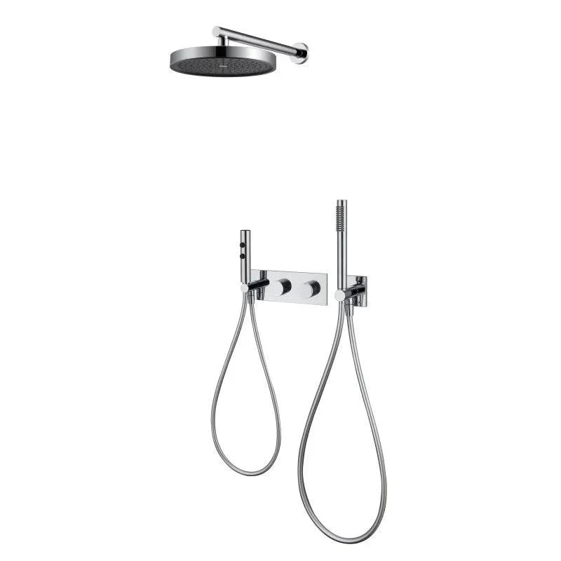 Colonne de douche pluie XXL avec fonction bidet