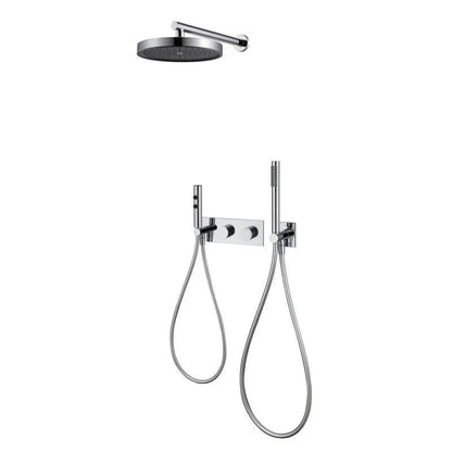 Colonne de douche pluie XXL avec fonction bidet