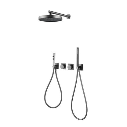Colonne de douche pluie XXL avec fonction bidet